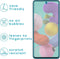 iMoshion Hoesje met screenprotector Geschikt voor Samsung Galaxy A51 Hoesje met screenprotector - iMoshion Anti-Shock Backcover + Premium - Transparant