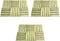 vidaXL - 12 - st - Terrastegels - 50x50 - cm - hout - groen