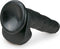 EasyToys - Realistische Dildo met Balzak - Dildo met Zuignap - 22,5 cm - Dildo's - Sex Toys voor Vrouwen en Mannen - Zwart