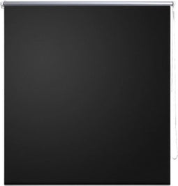 vidaXL - Rolgordijn - verduisterend - 80x230 - cm - zwart