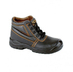4WORK 4W12 - Hoge Werkschoenen S3 - Stalen neus en tussenzool - Zwart