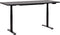 DESTINAS - Elektrisch Verstelbaar bureau - Zwart - 180 cm - MDF