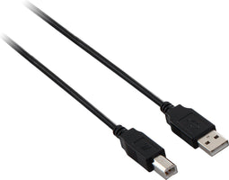 V7 V7E2USB2AB-05M - USB A naar USB B Kabel - 5 m - Zwart