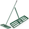 Coast Gazonhark - Metaal - Ergonomisch - 170cm Handgreep - 75x25 cm - Zwart/Groen