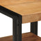 vidaXL - Koffietafel - 40x50x38 - cm - Massief - Acaciahout