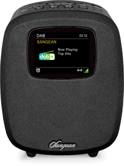Sangean DCR-83 - DAB/FM-RDS/AUX/Bluetooth Radio - 40 voorkeurzenders - Zwart