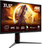 AOC U32G4U - Dual-Frame Monitor - 4K 160Hz - Zwart
