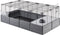 Ferplast Multipla Maxi - Dierenverblijf - 142.5x72x50 cm Grijs