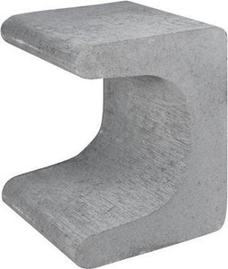 U-element grijs 30x30x40 cm