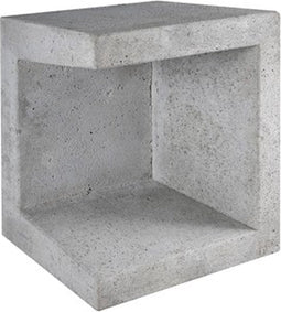 U-element hoek grijs 40x40x50 cm