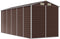 vidaXL - Tuinschuur - 191x470x198 - cm - gegalvaniseerd - staal - bruin