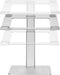 Gembird NBS-D1-02 - Laptopstandaard - Verstelbare hoogte en goede ventilatie - Zilver