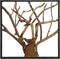 Wanddecoratie - Metaal/teak