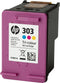 HP 303 - Originele inktcartridge - Drie-kleuren (Cyaan Geel Magenta)