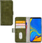 Mobilize Samsung Galaxy A7 (2018) - Elite Gelly Bookcase - 3 Pasjeshouder - Groen