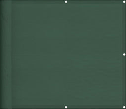 vidaXL - Balkonscherm - 90x1000 - cm - 100% - oxford - polyester - donkergroen