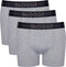 Sloggi Go - Heren Short 3-pack - Brede elastische tailleband - Licht Grijs (3-pack)