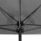 Parasol - Half Rond - Balkonparasol - 250 cm - Antraciet