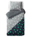 Sleeptime dekbedovertrek Glow in the dark Spooky Grey 140 x 200/220 cm