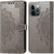 iMoshion Hoesje Geschikt voor iPhone 13 Pro Hoesje Met Pasjeshouder - iMoshion Mandala Bookcase - Grijs