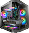 Mars Gaming MC-3TLITE - Mini Tower - Micro-ATX Mini-ITX - Zwart