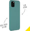 Accezz iPhone 11 Pro Max - Liquid Silicone Backcover - Schokabsorberend - Donkergroen