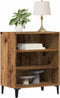 vidaXL - Dressoir - 57x35x75 - cm - bewerkt - hout - oud - houtkleurig