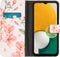 iMoshion Hoesje Geschikt voor Samsung Galaxy A13 (5G) / A04s Hoesje Met Pasjeshouder - iMoshion Design Softcase Bookcase - Roze / Blossom Watercolor