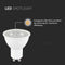 V-TAC VT-291-N - LED Spot Light - GU10 - 7.5W - 610 Lumen - 6500K - Wit