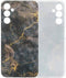 imoshion Hoesje Geschikt voor Samsung Galaxy A25 (5G) Hoesje Siliconen - imoshion Design hoesje - Meerkleurig / Black Marble