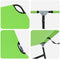 vidaXL - Opvouwbare - Ligbed - Draagbaar - Groen - 600D - Oxford - Stof