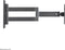 Neomounts FPMA-W830BLACK - Wandsteun voor flat screens t/m 27