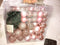 Kerstbal Set met 300 LED 120 pcs Roze Kunststof