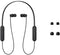 Sony WI-C100 - Draadloze In-ear Oordopjes - IPX4 Waterbestendig - Zwart
