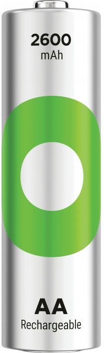 GP ReCyko+ 201246 - Oplaadbare AA-batterijen - 2.600 mAh - Set van 4 (4 stuks)