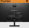HP V27I G5 - Full HD Monitor 27 Inch - 1920 x 1080 Pixels - 75 Hz - Zwart