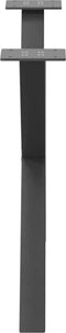 vidaXL - Salontafelpoten - 2 - st - X-vormig - 70x(42-43) - cm - staal - antraciet