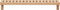 vidaXL - Wandrek - 62x10x12,5 - cm - Massief - Hout - Notenhout