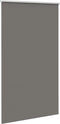 vidaXL - Rolgordijn - verduisterend - 135x210 - cm - stofbreedte - 131,6 - cm - grijs