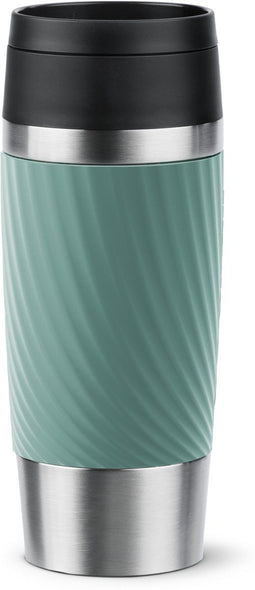 Tefal Travel Mug Classic Twist - Thermosfles - 360 ml - 100% lekvrij - Groen