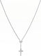 Amen Dames Ketting 925 sterling zilveren One Size Zilver 32015438