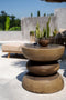 Bazar Bizar - De Corfu Kruk - Mungurr hout - H = 45 cm