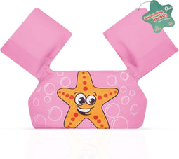 Qwali Puddle Jumper - Zwemvest - Voor kinderen 2-6 jaar - Sterrenprint - Zeester