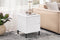 SoBuy FBT157-W - Nachtkastje - 2 Laden - Wit