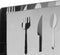 Servethouder Versa Staal 3,5 x 10,1 x 12 cm