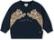 Konges Sløjd Lou Sweatshirt/Trui - Total Eclipse - Maat 5-6 jaar