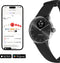 Withings Scanwatch Light - Smartwatch - Hartslagmonitor Activiteiten volgen - Zilver (Zwart)