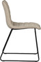 PoleWolf - Ripple stoel - Chenille - Beige