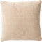 J-Line kussen Ote - stof/schuim - donker beige
