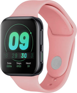 iMoshion Bandje Geschikt voor Oppo Watch 41 mm - iMoshion Siliconen bandje - Roze